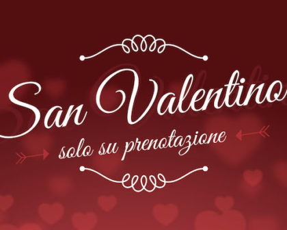 menù san valentino